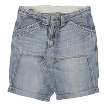  Vintage blue Roy Rogers Denim Shorts - womens 30" waist