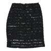 Unbranded Mini Skirt - 22W UK 2 Black Polyester Blend - Thrifted.com