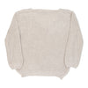 By-Bar Crochet Top - Medium Cream Cotton Blend - Thrifted.com
