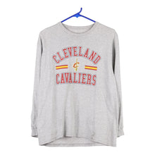  Vintage grey Cleveland Cavaliers Nba Long Sleeve T-Shirt - womens large
