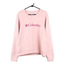  Vintage pink Columbia Sweatshirt - womens large
