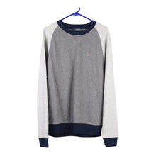  Vintage grey Tommy Hilfiger Sweatshirt - mens large