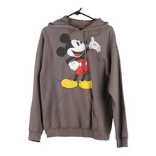  Vintage grey Mickey Mouse Disney Hoodie - womens medium