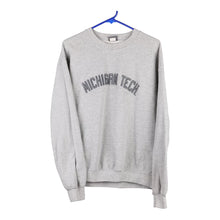  Vintage grey Michigan Tech Mv Sport Sweatshirt - womens medium