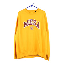  Vintage yellow MESA Ci Sport Sweatshirt - mens large