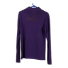 Vintage purple Love Moschino Long Sleeve Polo Shirt - womens medium