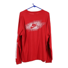  Vintage red Nike Long Sleeve T-Shirt - mens large