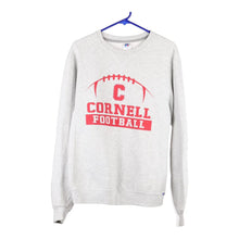  Vintage grey Cornell Football Russell Athletic Sweatshirt - mens small
