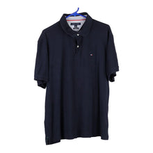  Vintage navy Tommy Hilfiger Polo Shirt - mens x-large