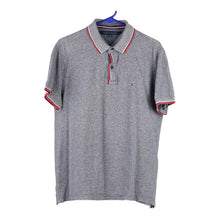  Vintage grey Tommy Hilfiger Polo Shirt - mens large