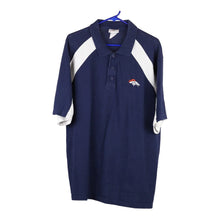  Vintage navy Denver Broncos Nfl Polo Shirt - mens x-large
