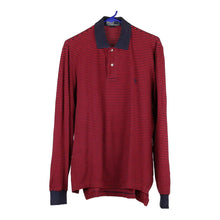  Vintage red Ralph Lauren Long Sleeve Polo Shirt - mens small