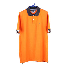  Vintage orange Tommy Hilfiger Polo Shirt - mens x-large