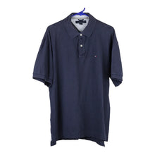  Vintage blue Tommy Hilfiger Polo Shirt - mens x-large
