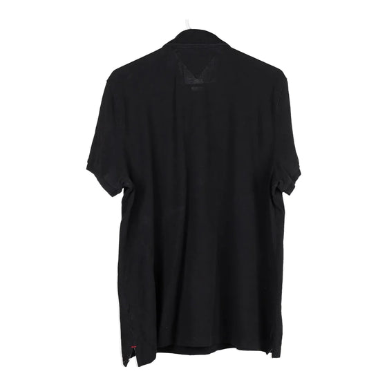Vintage black Tommy Hilfiger Polo Shirt - mens large