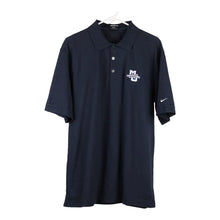  Vintage navy Marquette University Nike Polo Shirt - mens large