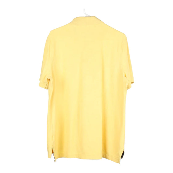 Vintage yellow Tommy Hilfiger Polo Shirt - mens large