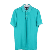  Vintage teal Tommy Hilfiger Polo Shirt - mens medium