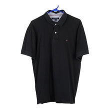  Vintage black Tommy Hilfiger Polo Shirt - mens x-large