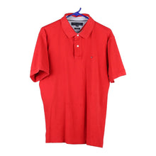  Vintage red Tommy Hilfiger Polo Shirt - mens x-large