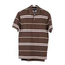  Vintage brown Tommy Hilfiger Polo Shirt - mens small