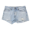 Vintage light wash 505 Levis Denim Shorts - womens 35" waist