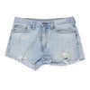 Vintage light wash 505 Levis Denim Shorts - womens 35" waist