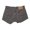 Vintage grey White Tab, 505 Levis Denim Shorts - womens 32" waist