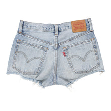  Vintage light wash 501 Levis Denim Shorts - womens 28" waist