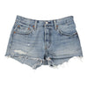 Vintage light wash 501 Levis Denim Shorts - womens 29" waist
