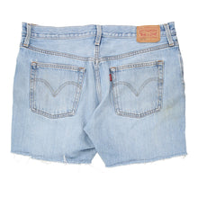  Vintage light wash 501 Levis Denim Shorts - mens 36" waist