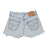 Vintage light wash 501 Levis Denim Shorts - womens 28" waist
