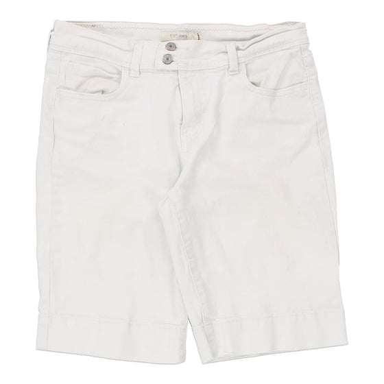 Vintage white 515 Levis Denim Shorts - mens 32" waist