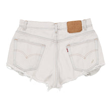  Vintage white 550 Levis Denim Shorts - womens 32" waist