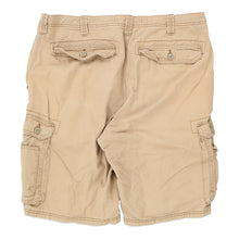  Vintage beige Lee Cargo Shorts - mens 38" waist