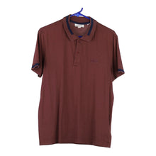  Vintage burgundy Lacoste Polo Shirt - mens small