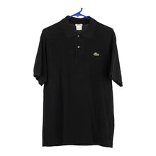  Vintage black Lacoste Long Sleeve Polo Shirt - mens x-large