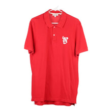  Vintage red Lacoste Polo Shirt - mens x-large