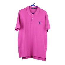  Vintage pink Polo Ralph Lauren Polo Shirt - mens x-large