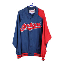  Vintage blue Cleveland Indians Starter Jacket - mens x-large