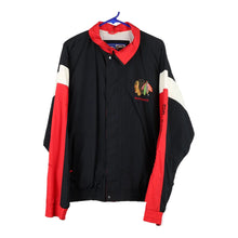  Vintage black Chicago Blackhawks Starter Jacket - mens large
