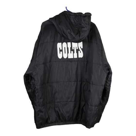 Vintage black Indianapolis Colts Nfl Puffer - mens xx-large