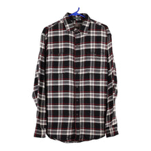  Vintage black G.H. Bass & Co Flannel Shirt - mens medium