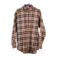  Vintage brown Field & Stream Flannel Shirt - mens x-large