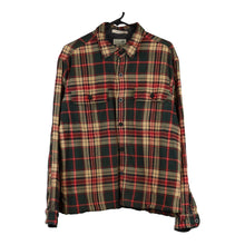  Vintagegreen L.L.Bean Flannel Shirt - mens medium