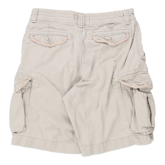 Vintage beige Polo Ralph Lauren Cargo Shorts - mens 33" waist