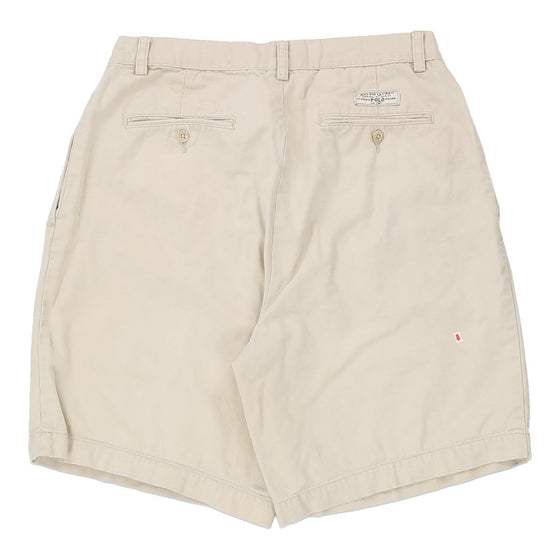 Vintage beige Polo Ralph Lauren Chino Shorts - mens 32" waist