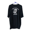 Vintage black New Zealand Harley Davidson T-Shirt - mens x-large