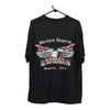 Vintage black Mentor Ohio Harley Davidson T-Shirt - mens x-large