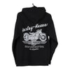 Vintage black Australia Harley Davidson Hoodie - mens small